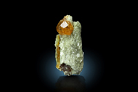 Spessartine, Kyanite, Mica Schist 4 cm&nbsp;&nbsp; &bull; &nbsp;&nbsp;Nani Hills, Loliondo, Ngorongoro District, Arusha Region, Tanzania